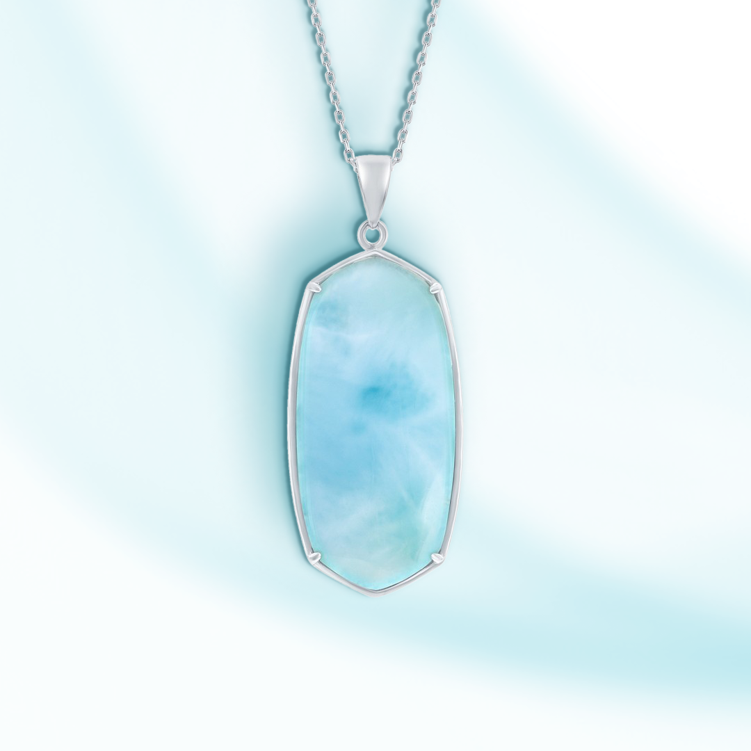 Crystal Waters Larimar Pendant