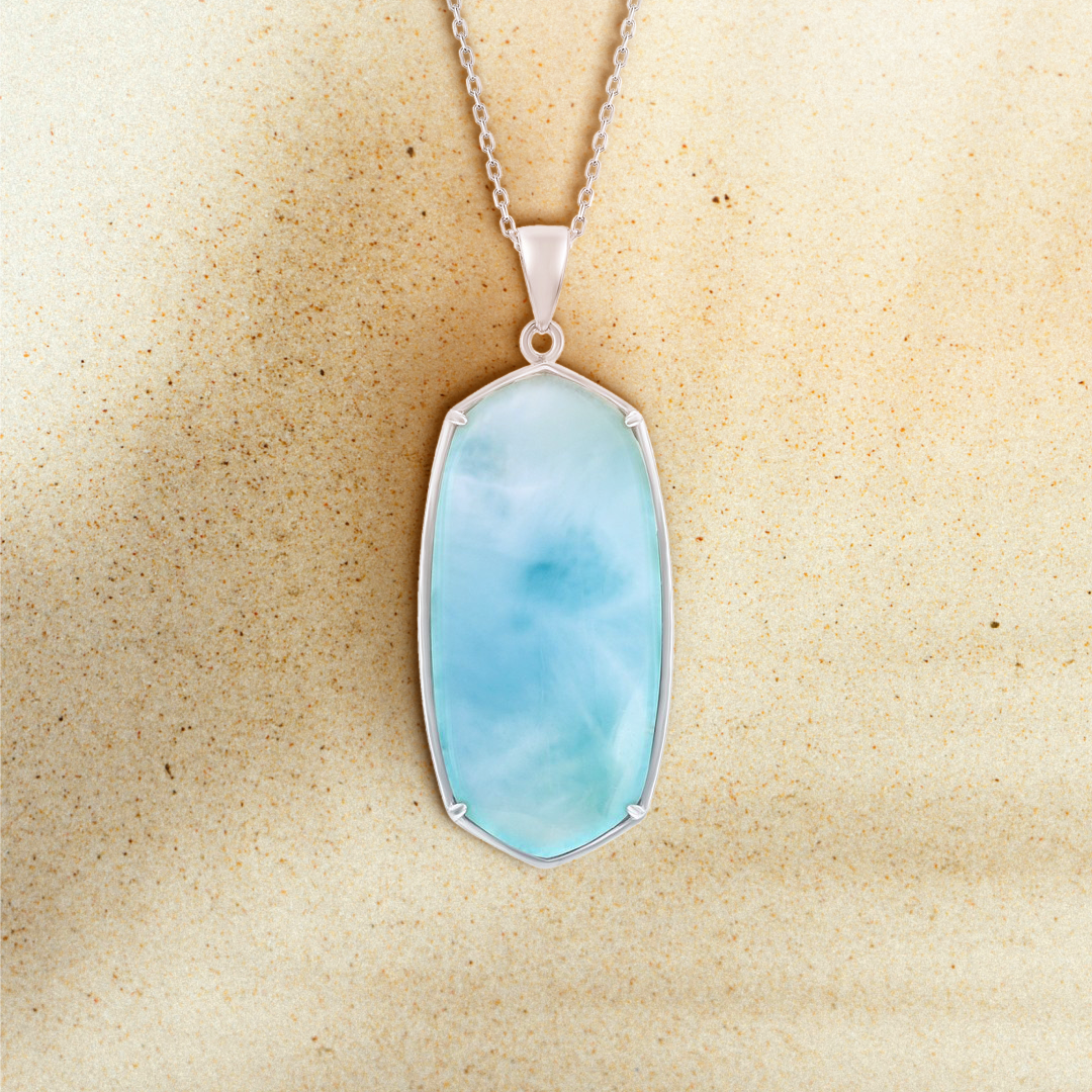 Crystal Waters Larimar Pendant