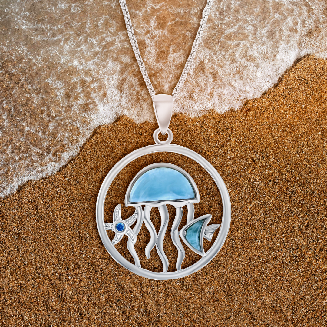 Drifting Dreams Jellyfish Pendant