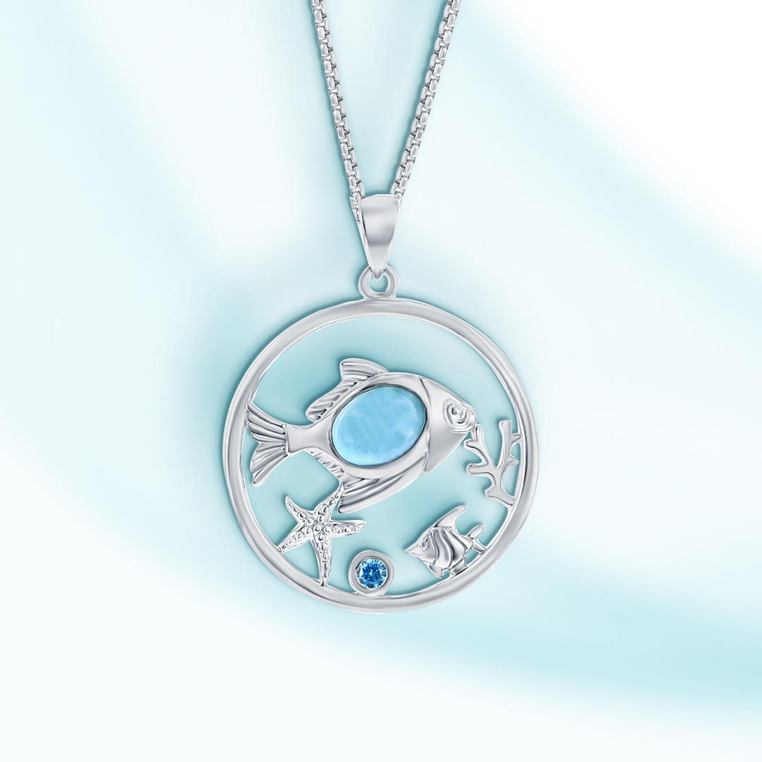 Ocean's Delight Fish Pendant