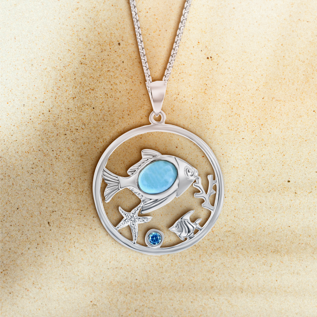 Ocean's Delight Fish Pendant