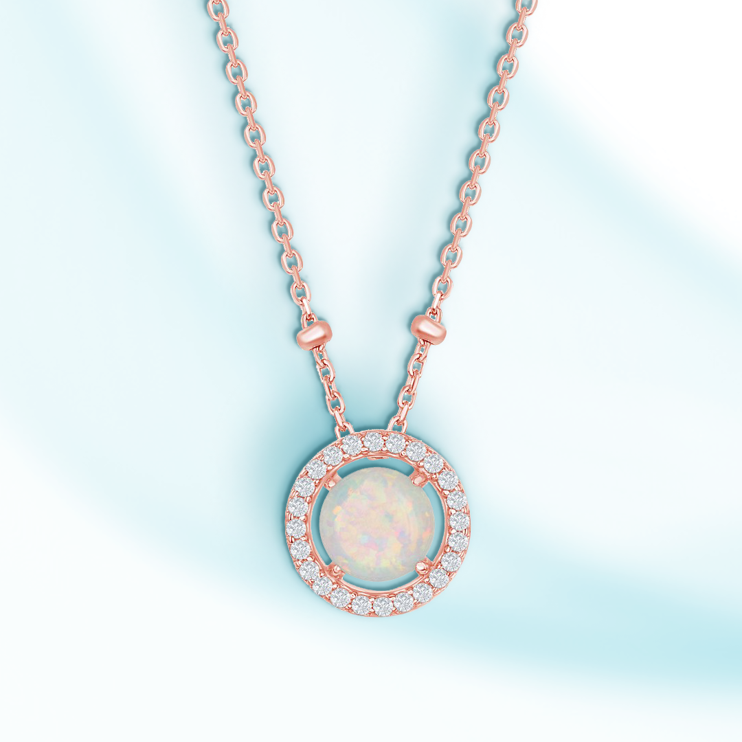 Celestial Path Opal Necklace