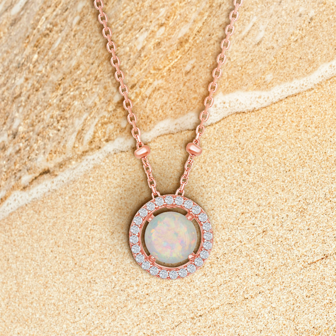 Celestial Path Opal Necklace