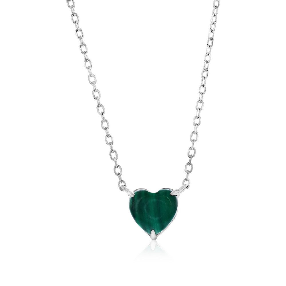 Sterling Silver Heart Necklace