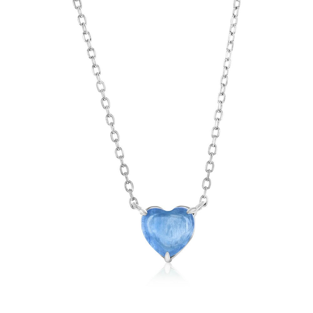 Sterling Silver Heart Necklace