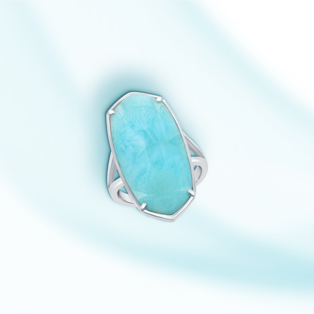 【新作入荷!!】  Ring Larimar Prism Azure – Treasures Caribbean アクセサリー